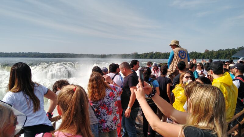 Iguazú registra un incremento del 30% más de visitantes extranjeros que el 2.019