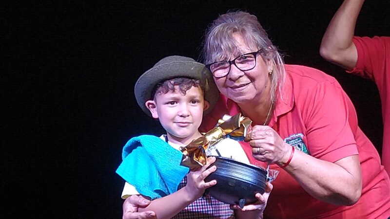 Iguazú: Aron Dioniel de 6 años hizo uno de los mejores reviros del concurso