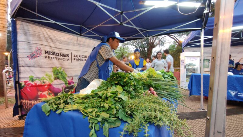 Se desarrolla en Iguazú la primera edición de la feria de la agricultura familiar «Iguazú produce Maravillas» 