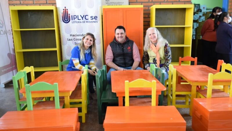 IPLyC Social realizó varias entregas en Gobernador López
