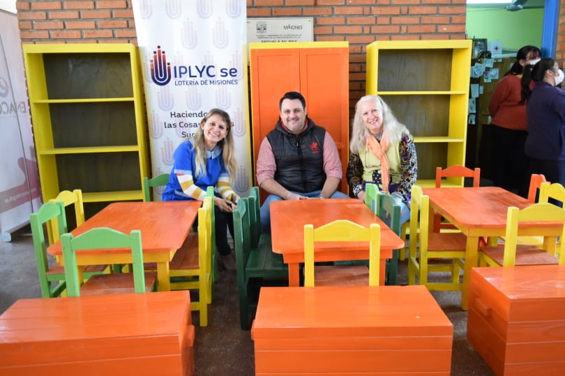 IPLyC Social realizó varias entregas en Gobernador López
