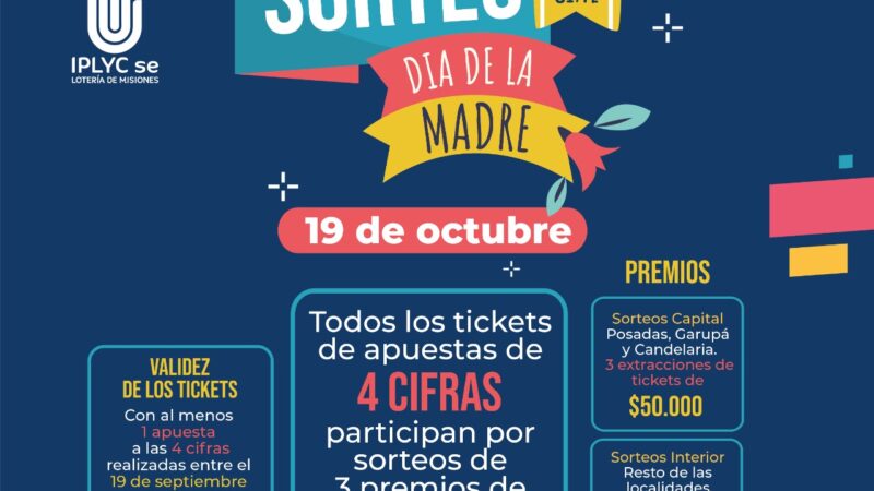 La Quiniela Misionera también festeja con las Madres