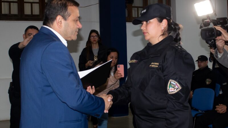 El Gobierno reconoció a la seccional 2ª de San Vicente por su tarea para frenar el contrabando de soja