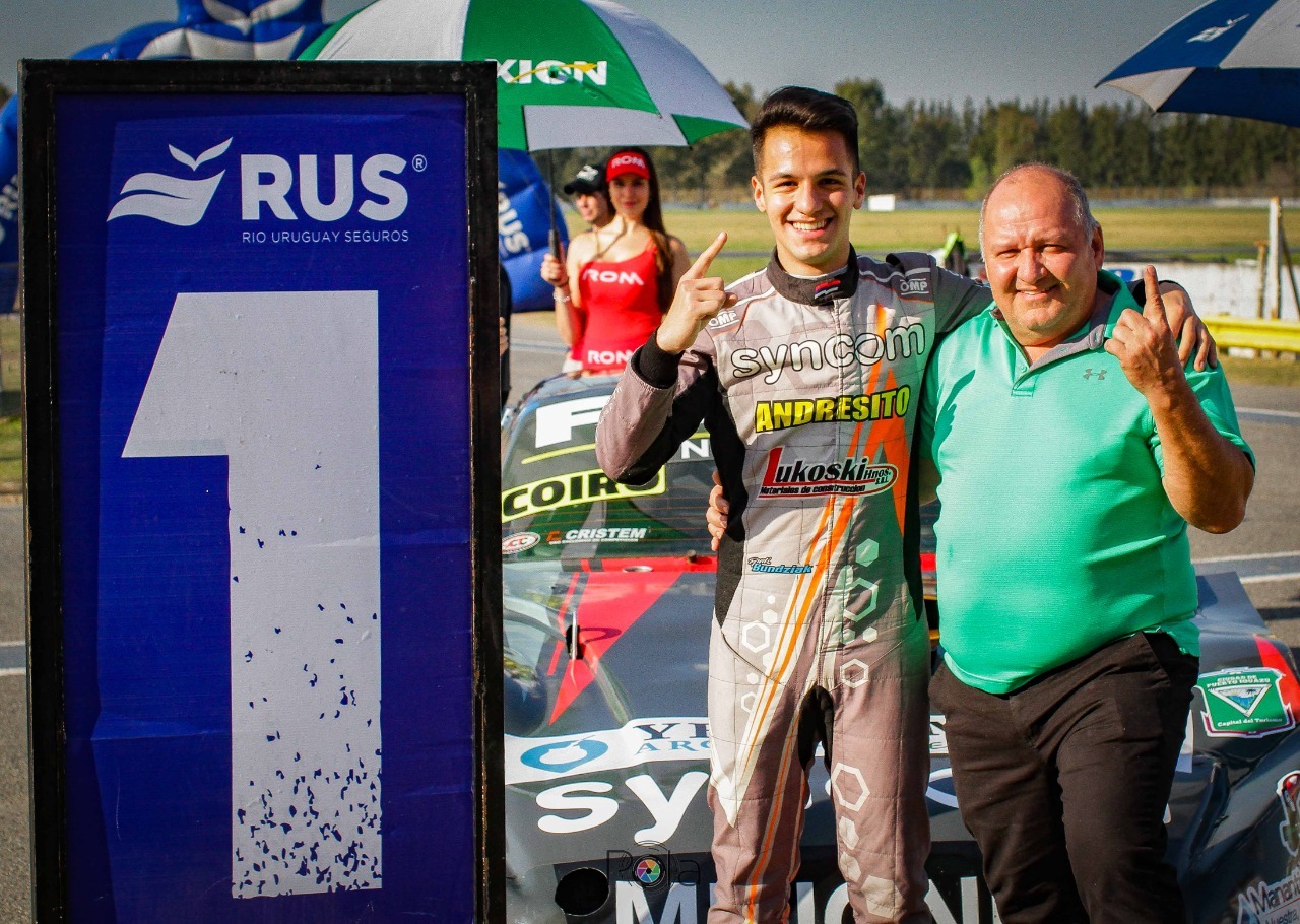Rudito Bundziak hizo la pole en el inicio de la Copa de Oro en La Plata