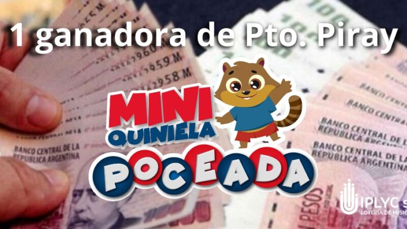 Mini Poceada: la ganadora usará el dinero para terminar su casa