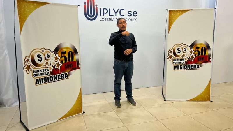 IPLyC SE incorpora la Lengua de Señas en dos sorteos diarios