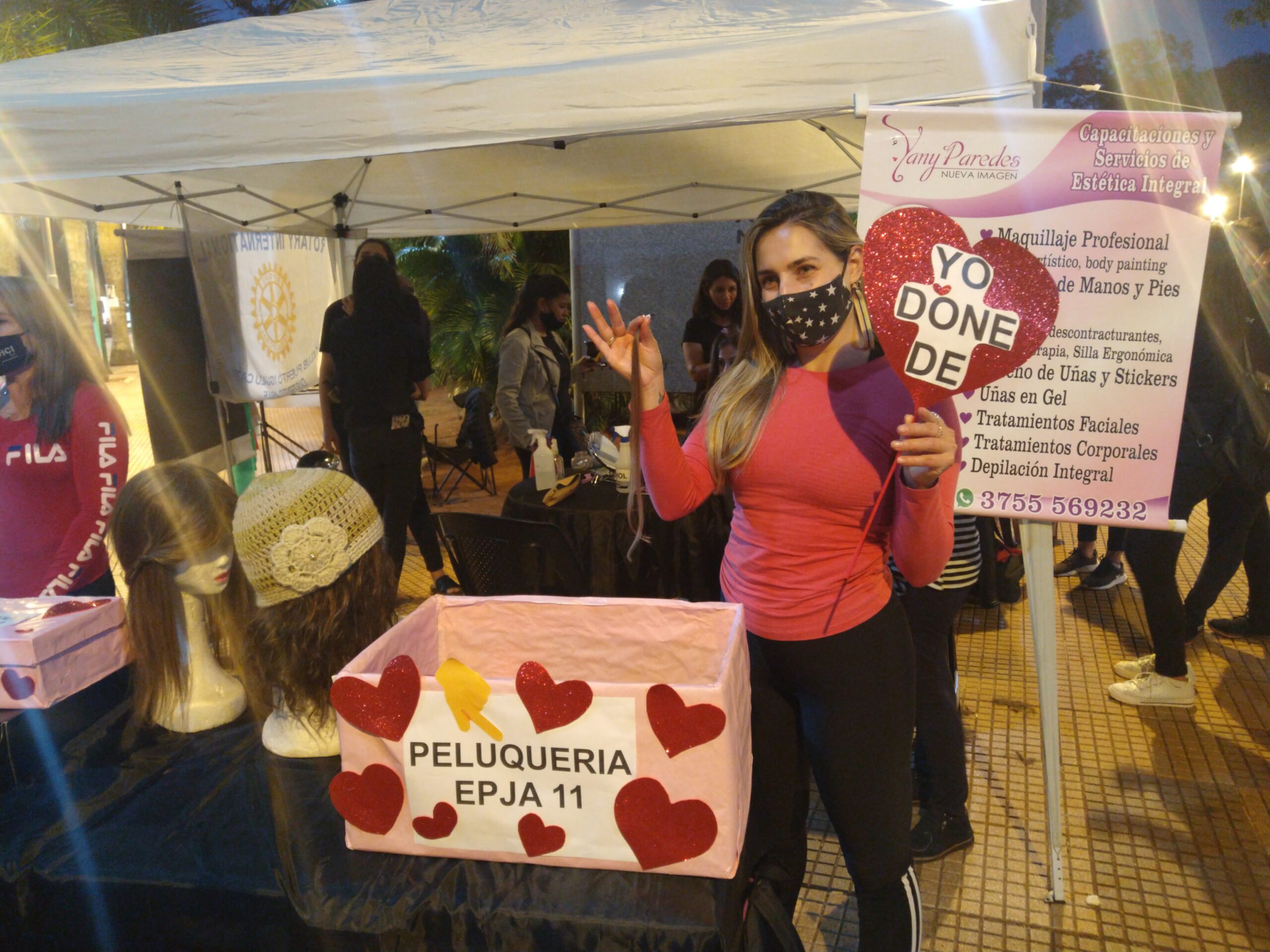 Mes Rosa: Hoy jornada de donación de cabello para la confección de pelucas oncológicas