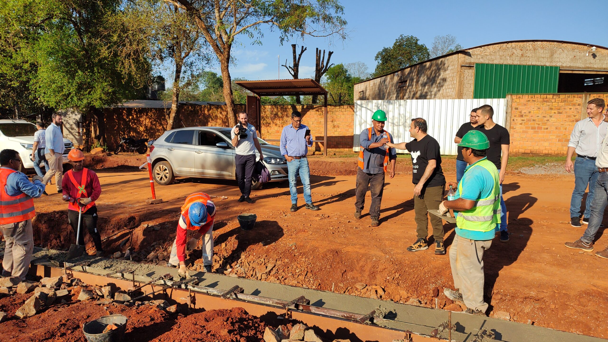 El Gobernador recorrió obras y supervisó el avance de cada uno de los frentes