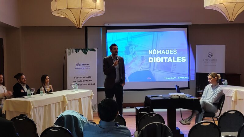 Iguazú: Presentaron la estrategia nacional para atraer a nómadas digitales a los principales destinos turísticos