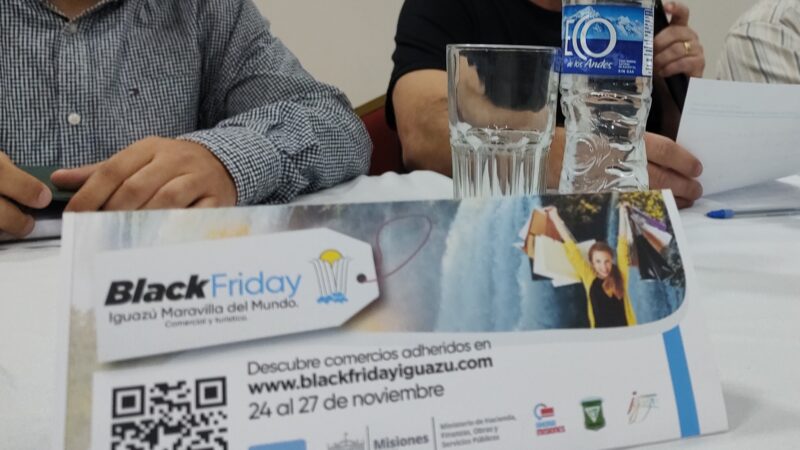 Comercios adheridos al Black Friday Iguazú Maravilla mundial no pagarán Ingresos brutos en noviembre