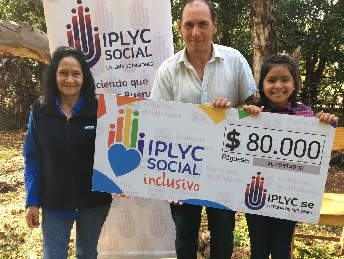 El premio del Inclusivo “me vino muy bien”