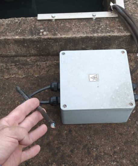 Iguazú: Vándalos robaron los cables de la estación de rebombeo y dejaron a toda zona sur sin agua