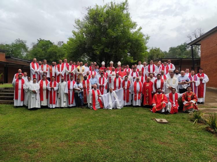 Se realizó el encuentro de sacerdotes de la triple frontera en Puerto Iguazú