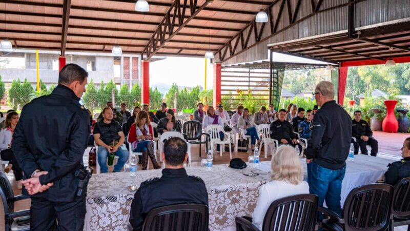 Colonos de Andresito intensifican el trabajo con la Policía