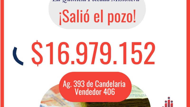 Poceada Misionera: en Candelaria ganaron casi 17 millones