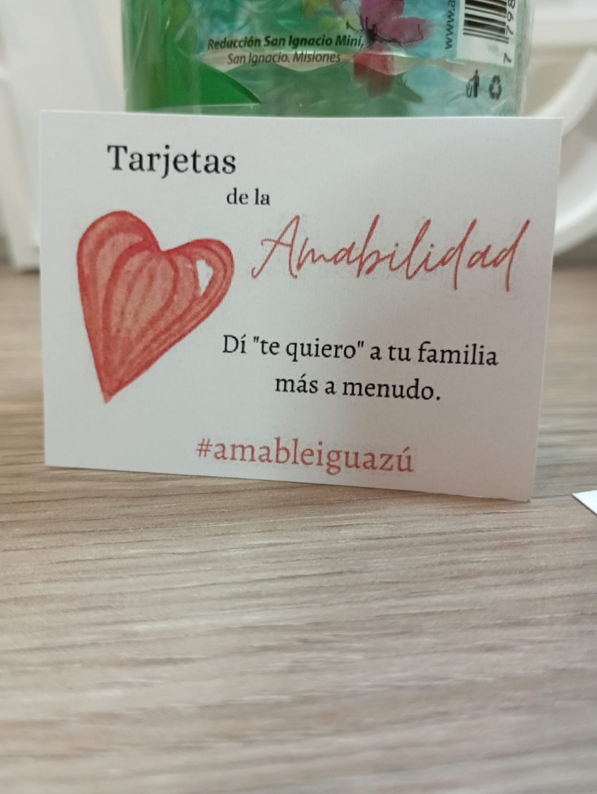 Iguazú: La semana de la amabilidad culminará con una caminata nocturna solidaria