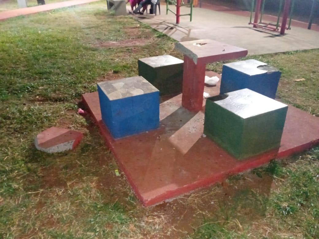 Se repiten los actos vandálicos en Iguazú por falta de control y cámaras de seguridad
