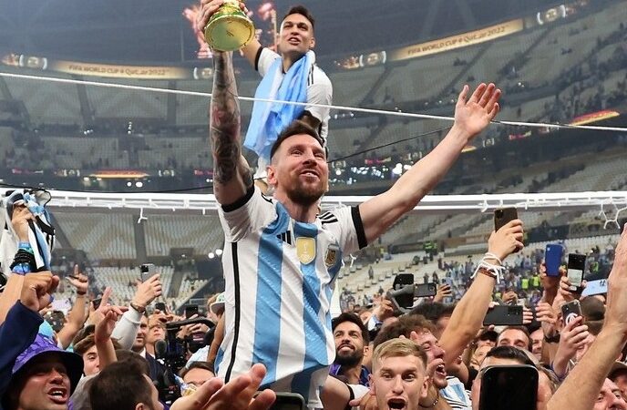 Argentina consiguió su tercera copa del mundo