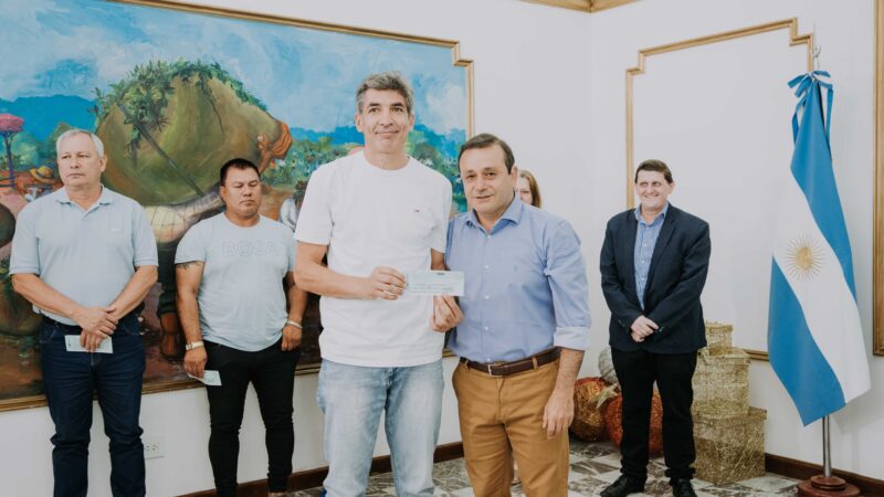 El gobierno de Misiones continúa apoyando a los clubes deportivos de la provincia