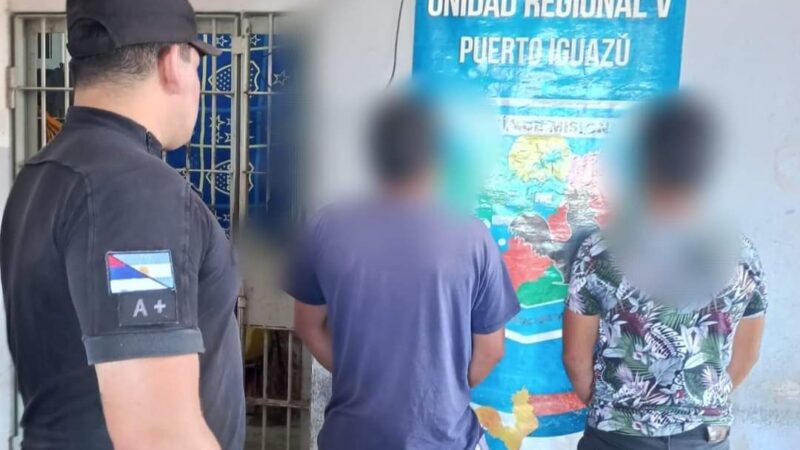 Detuvieron a dos hombres involucrados en un hecho de lesiones graves con arma de fuego en Puerto Esperanza