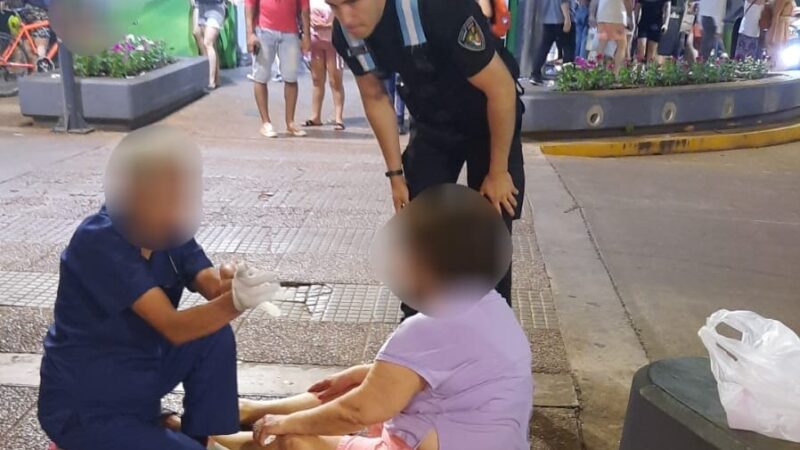 La Policía asistió a más de 7 personas que se desvanecieron debido a las altas temperaturas