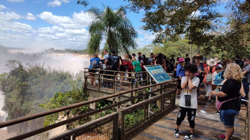 Mas de 13 mil personas visitaron al Parque Nacional Iguazú el fin de semana largo