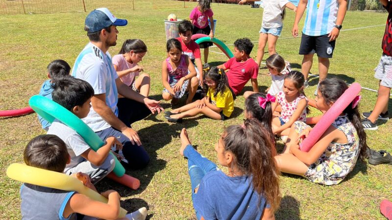 Comenzó el “Recreo de Verano” para chicos de los merenderos