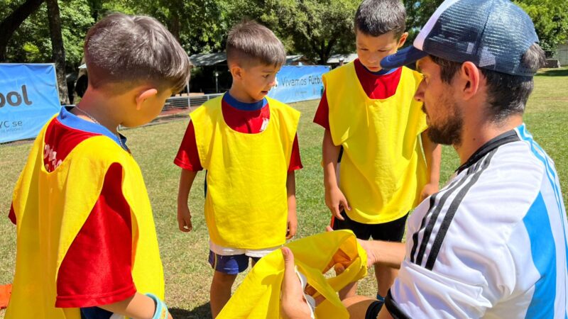 Más de cien chicos participaron de “Recreo que verano”