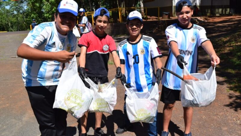 TeRRestRis realizó una jornada de plogging para cerrar el año
