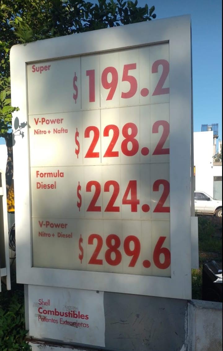 En Iguazú una estación de servicio aumentó los precios y las naftas aumentaron hasta un 6.4%