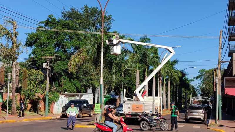 Cerca de 70 cámaras de seguridad son instaladas en Puerto Iguazú