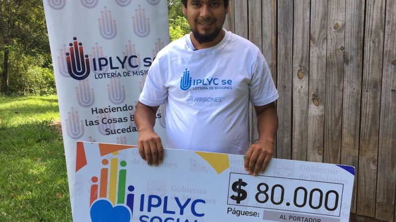 Con el dinero del Inclusivo comprará chapas para su nueva casa