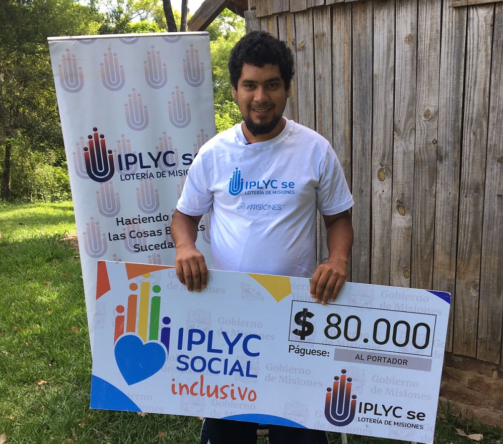 Con el dinero del Inclusivo comprará chapas para su nueva casa