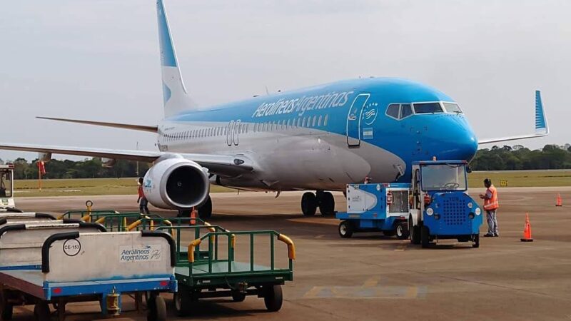 Aerolíneas Argentinas ya transportó más de 1 millón de pasajeros en lo que va del año