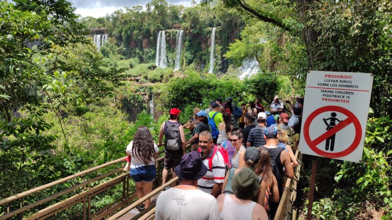 Iguazú cerró la primera quincena de la temporada con un 81 % de ocupación