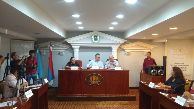 Presentarán un proyecto para eliminar la reelección indefinida y para bancarizar las tasas municipales