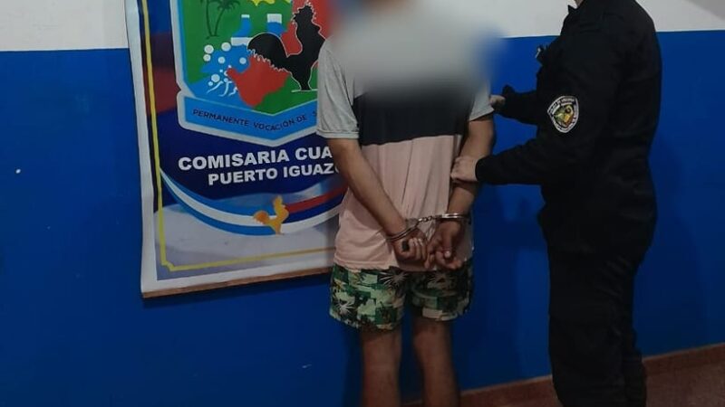 Joven que agredió un perro con un hacha y amenazó a una familia fue detenido: está relacionado con al menos 4 robos