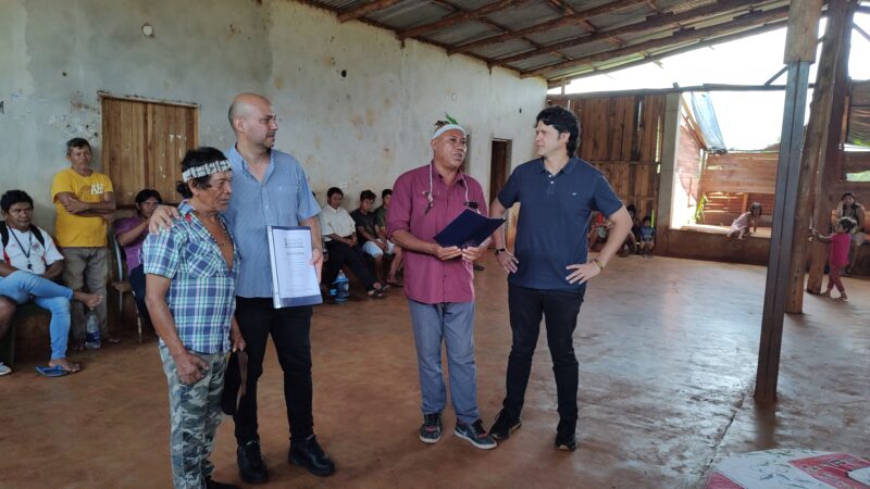 Construirán un centro de rehabilitación de adicciones en la Comunidad Fortin Mbororé