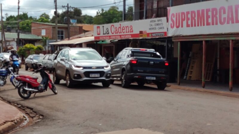Falta de señalización y controles de transito generan un caos en las principales avenidas de Iguazú
