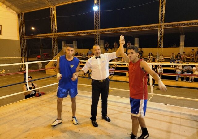 Boxeo en Candelaria: púgiles de Iguazú pelearon la buena batalla