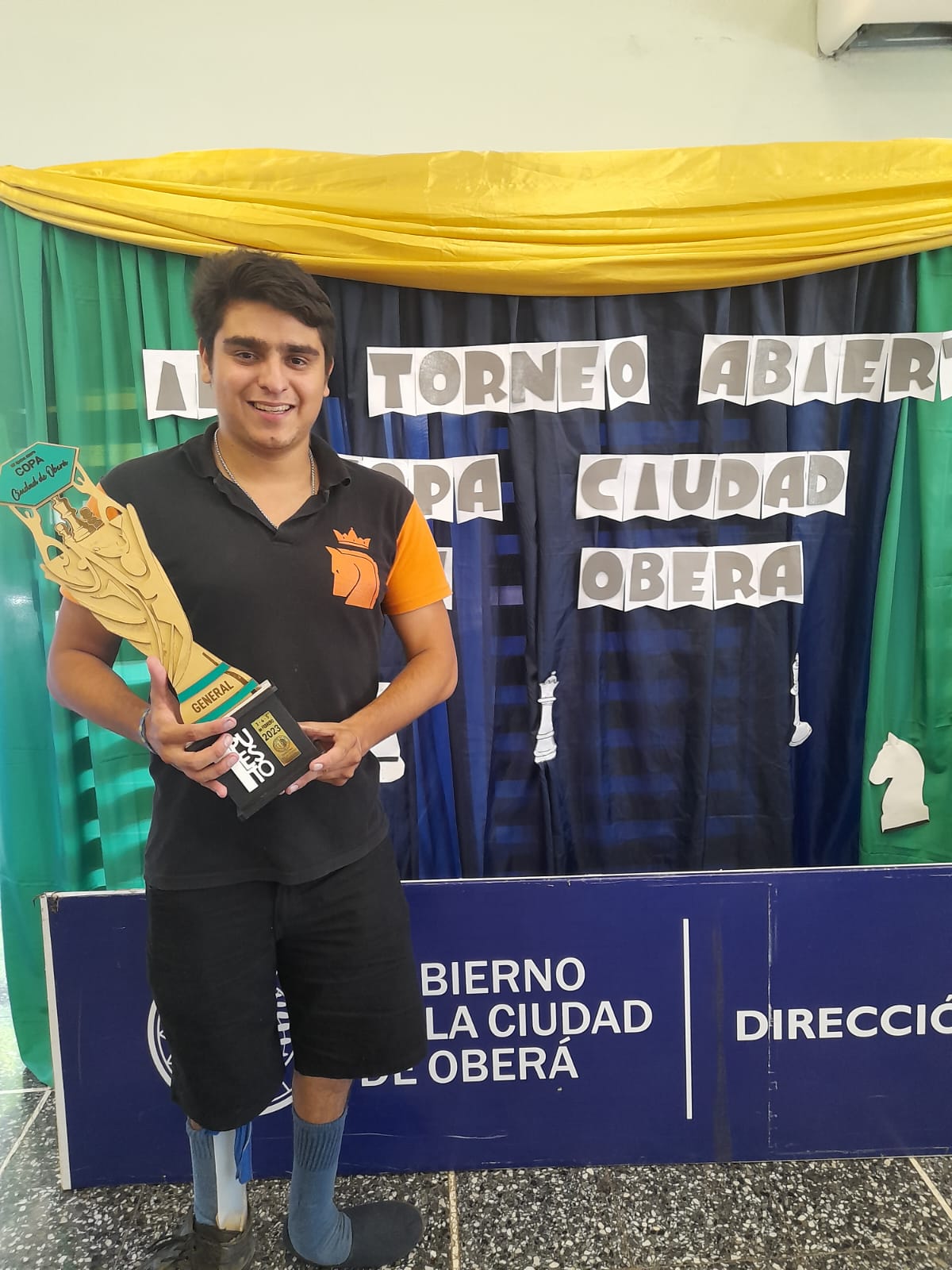 Leonel salió Campeón en el IRT “Copa Ciudad de Oberá”