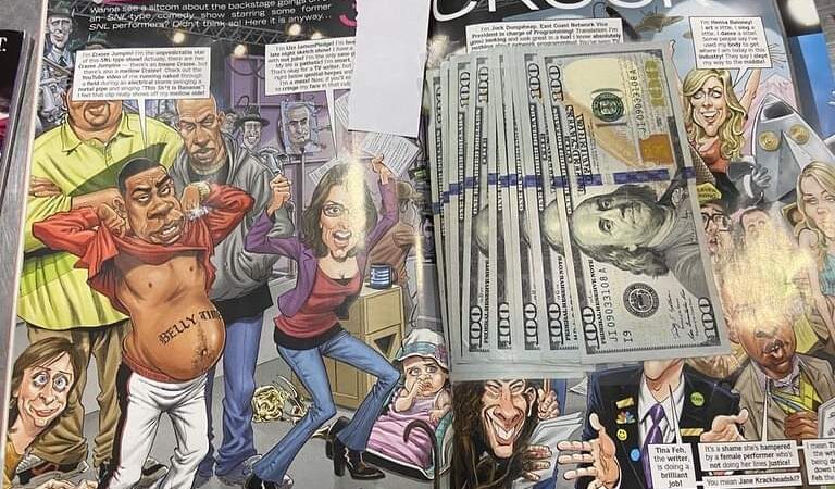 Intentaron ingresar al país 6 mil dólares escondidos en revistas