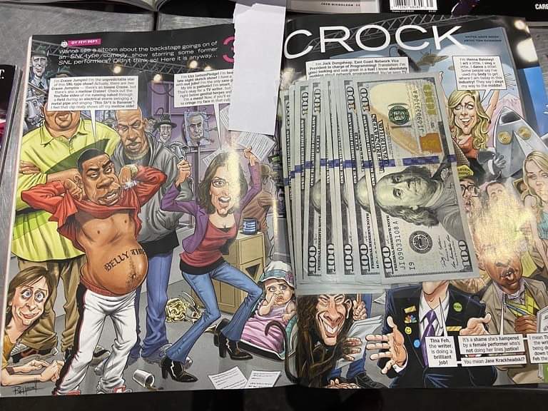 Intentaron ingresar al país 6 mil dólares escondidos en revistas