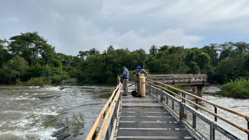 Cabandié y Herrera Ahuad recorrerán las pasarelas restauradas del circuito Garganta del Diablo
