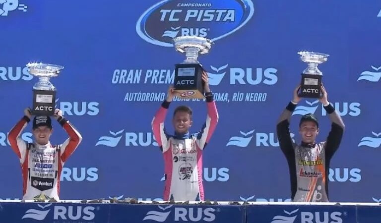 Podio para el Iguazuense Bundziak en el debut del TC Pista
