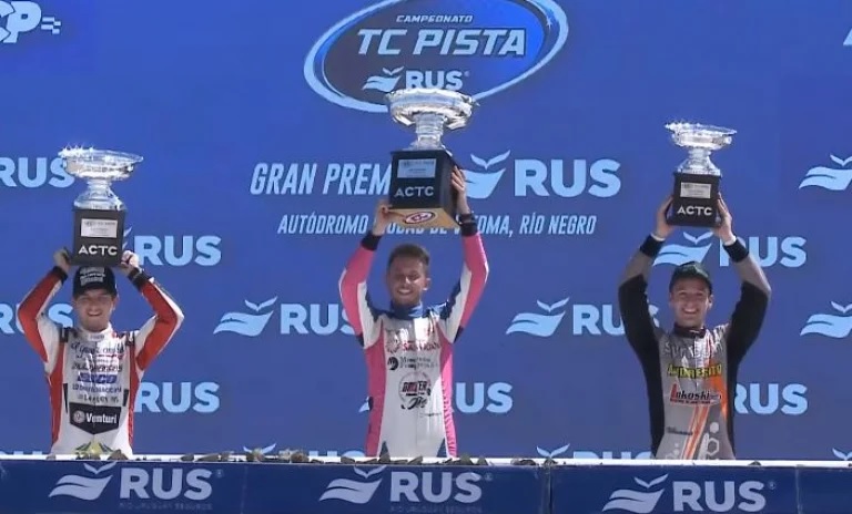 Podio para el Iguazuense Bundziak en el debut del TC Pista