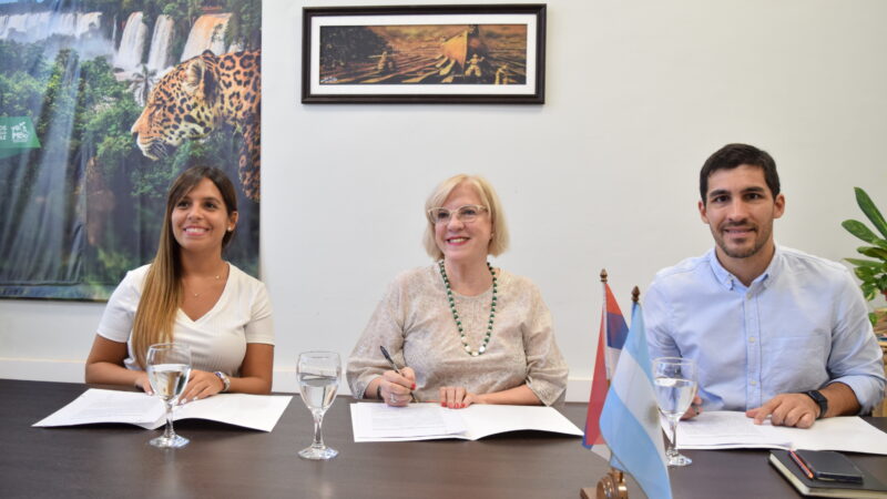 La Agencia Misionera de Innovación firmó convenio para financiar proyectos con el IMIBIO y Biofábrica