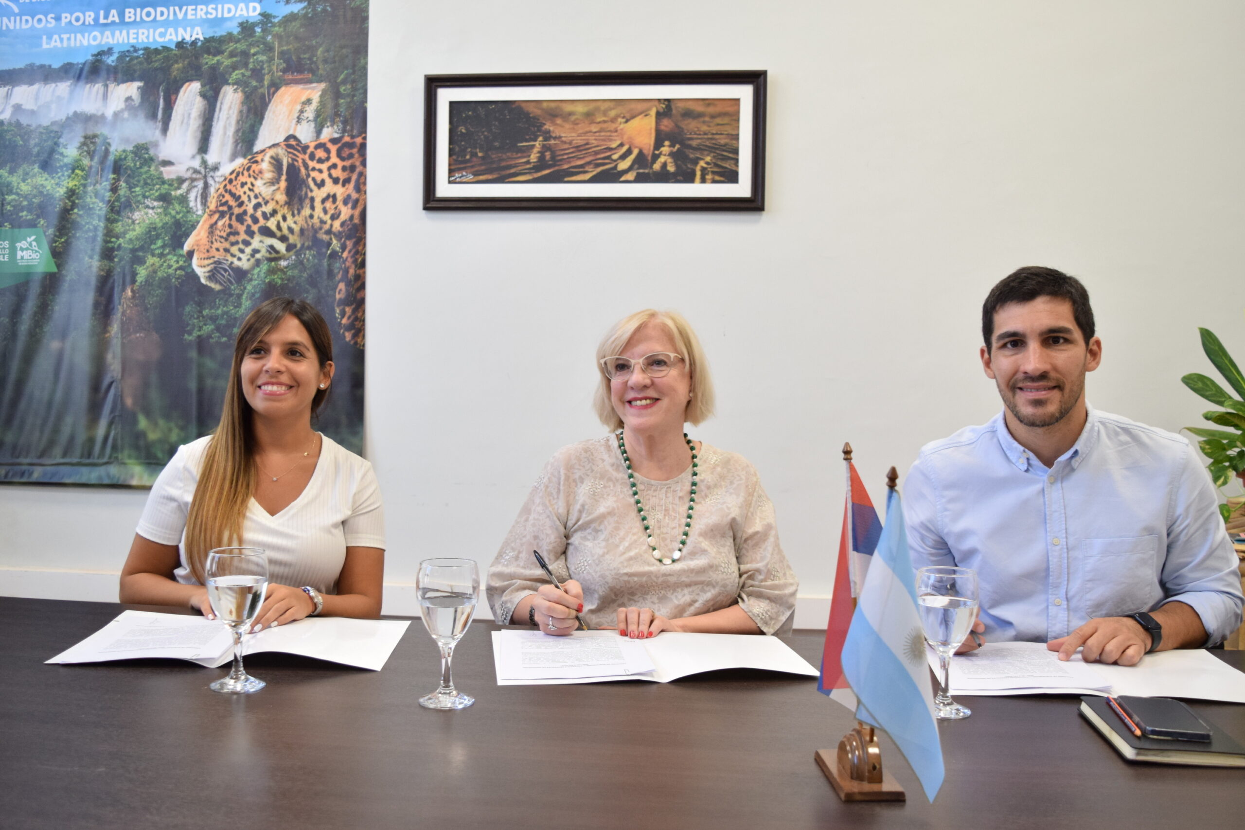 La Agencia Misionera de Innovación firmó convenio para financiar proyectos con el IMIBIO y Biofábrica