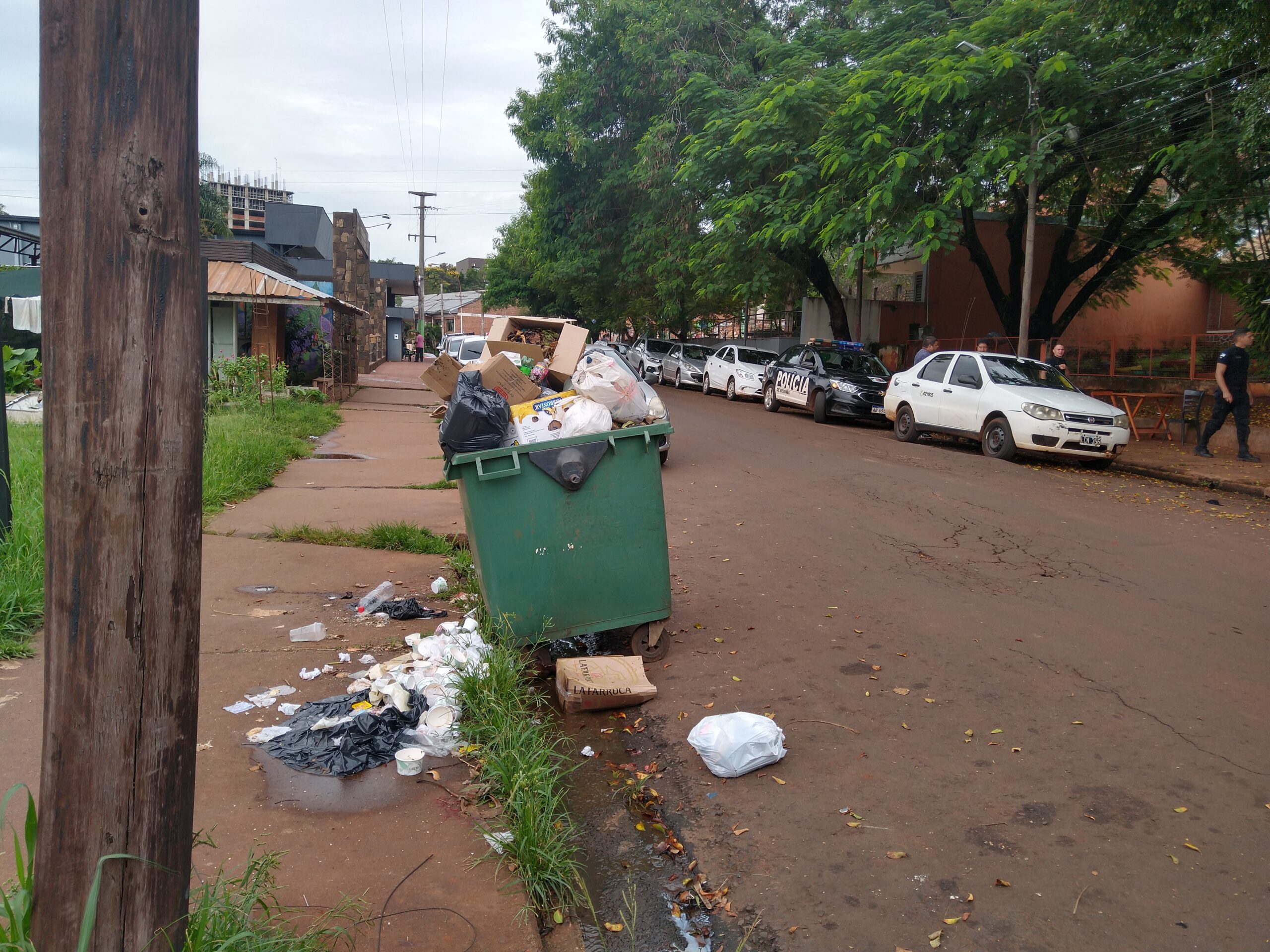 Iguazú: Nuevamente reducen el servicio de recolección de residuos por camiones rotos