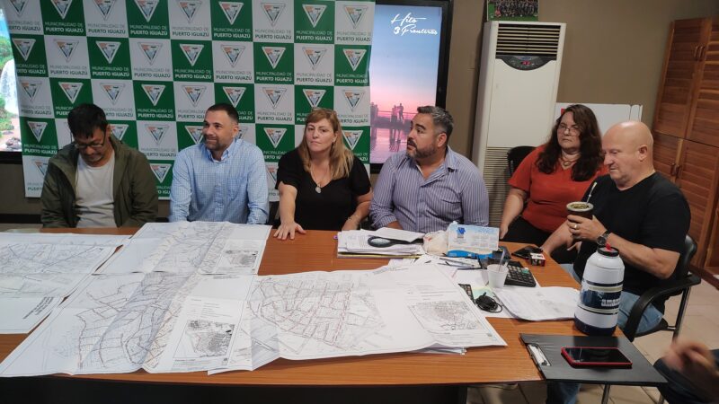 Nación financiará obras de cloacas y agua potable a dos barrios de Iguazú